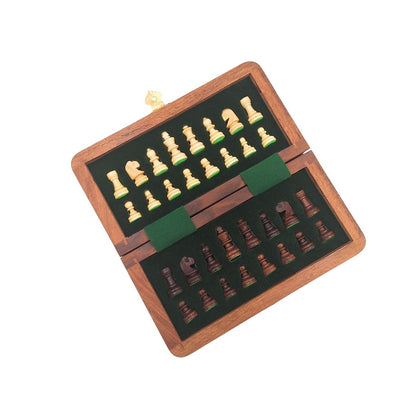 Wooden Magnetic Chess Set - Strategy Game - G201Z