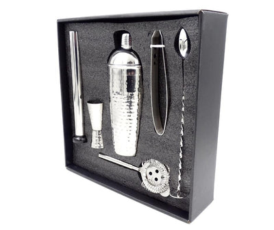 Steel Bartender Set, 6 Pieces