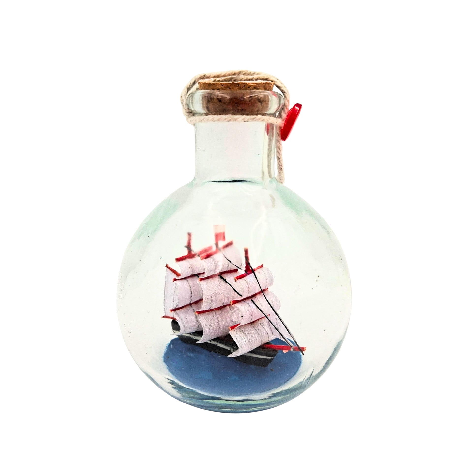 Ship in a Bottle Rafandynka – Nautical Decoration – MA2012