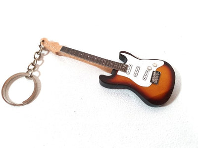 Keyring - J. Hendrix guitar - mahogany - EGK-0320