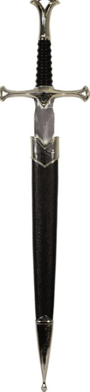 35 cm Medieval Knight’s Dagger Replica Made of Stainless Steel with Decorative Scabbard