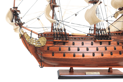 Exclusive San Felipe sailing ship model - SF4, with the option of personalization by engraving