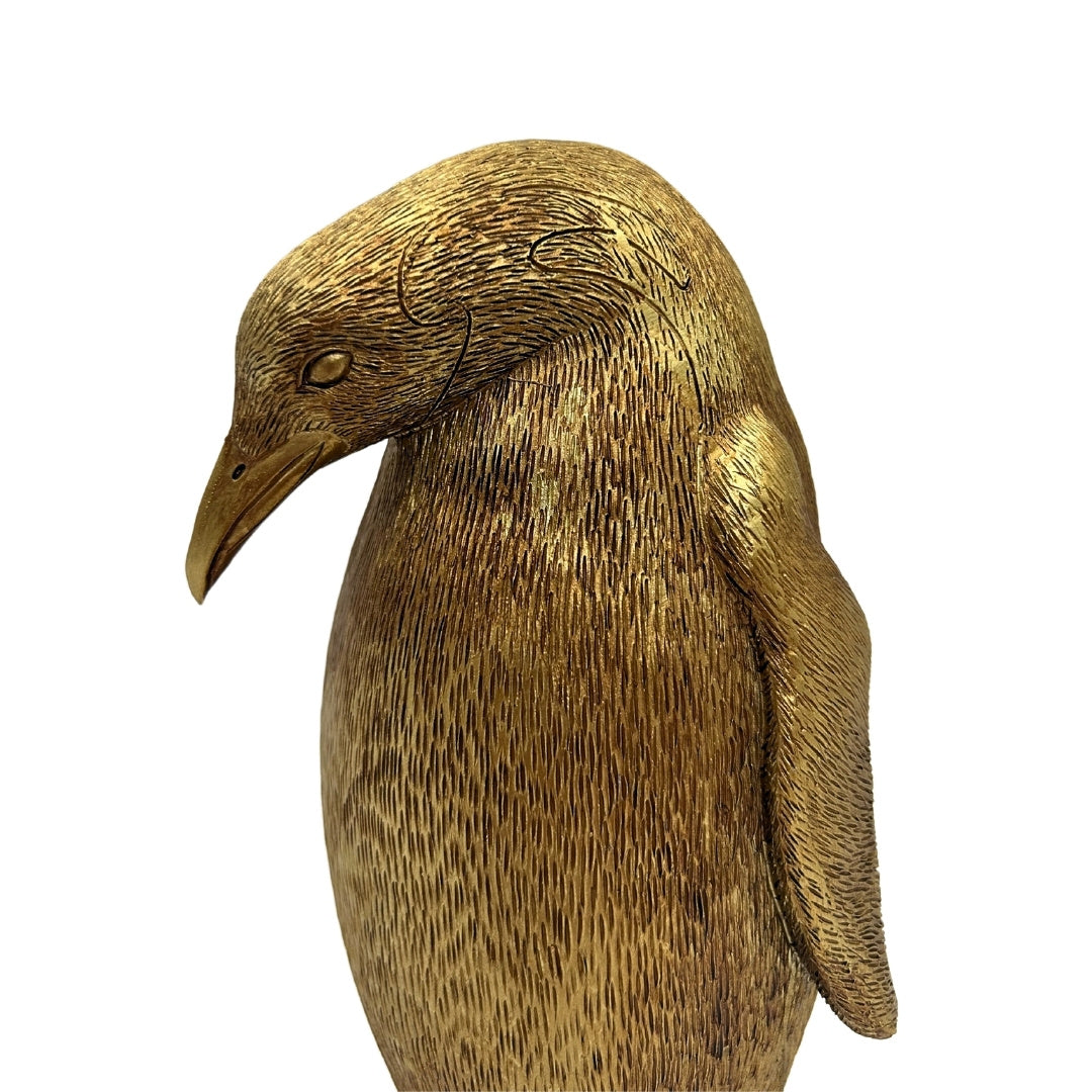 Gold Penguin Decorative Figurine Height 20,5 cm – 3989FJZ