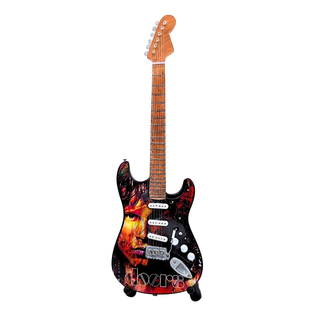 Jim Morrison The Doors Mini Guitar - Mahogany Wood – MGT-6569