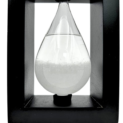 FitzRoy Storm Barometer in a Wooden Frame - Teardrop Storm Glass – BAW1
