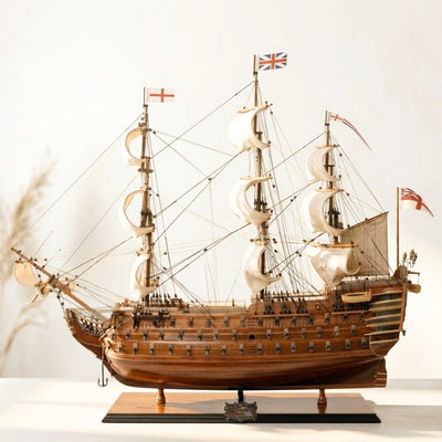 Exclusive model of the HMS Victory sailing ship VIC80R