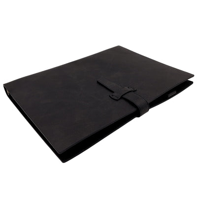 Elegant A5 Vintage Retro Leather Notebook with Closure – Diary Journal – EE4