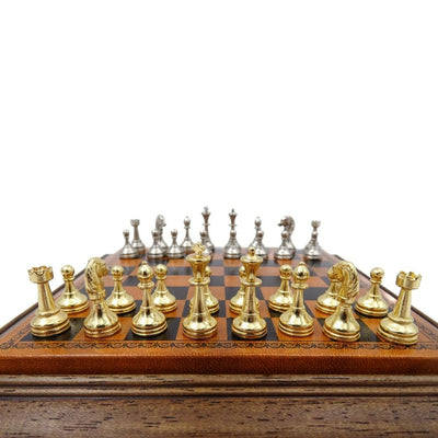 Exclusive Metal Magnetic Italfama Chess Set 18x18 cm – N300
