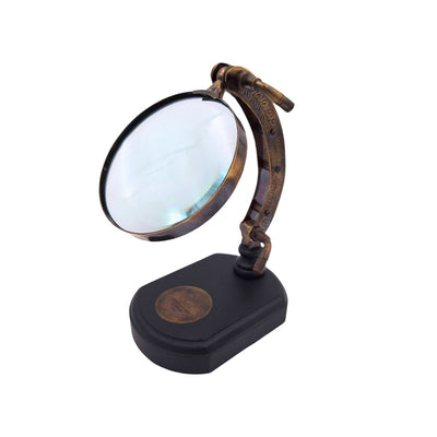 Magnifying glass on a wooden base with adjustable function – MFS312/4