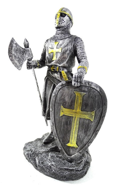 Knight - Crusader - Decorative Figurine - Height 18cm - MC-23079