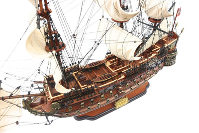 San Felipe sailing ship model 80cm, with the option of personalization by engraving
