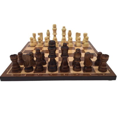 Classic Wooden Chess Set - 27 x 27 cm – 1050743