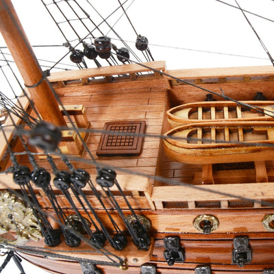 Exclusive model of the San Felipe sailing ship with unfurled sails - SF45R