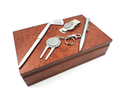 Golf - four-piece gift set - perfect gift for a golf enthusiast - G082
