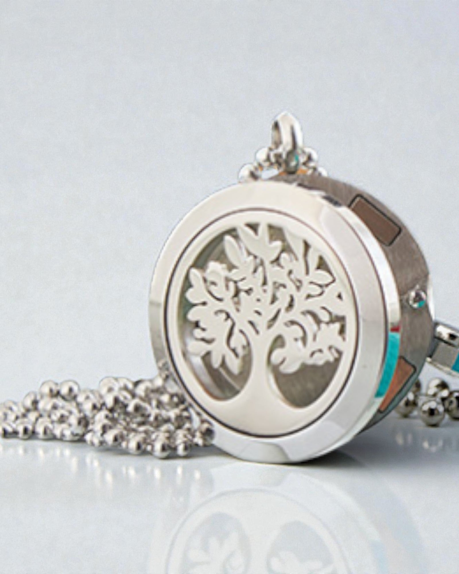 AromaTree Harmony – Aromatherapy Necklace Tree of Life 25 mm