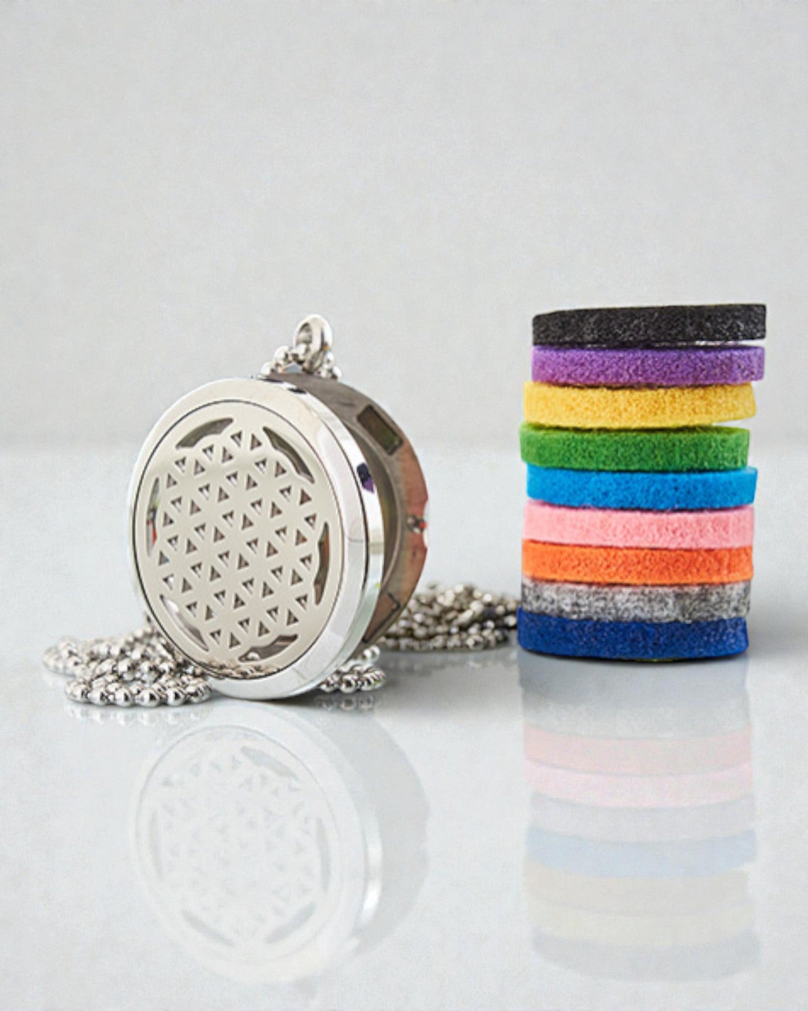 VitaFlora – Aromatherapy Necklace Flower of Life 30 mm