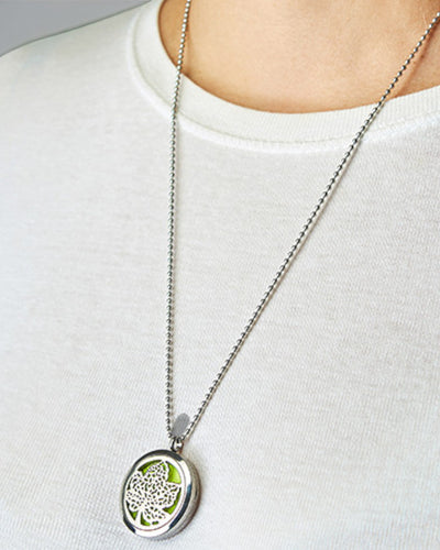 Aromalife Chakra OM Necklace – Secret Scent Locket 30 mm