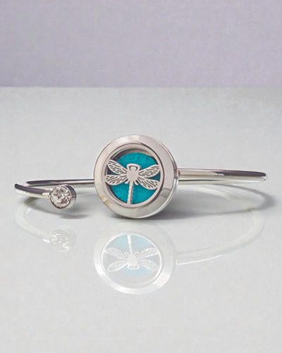 Aromalife Dragon Spirit Bracelet – Fragrance Locket with Dragonfly 20 mm