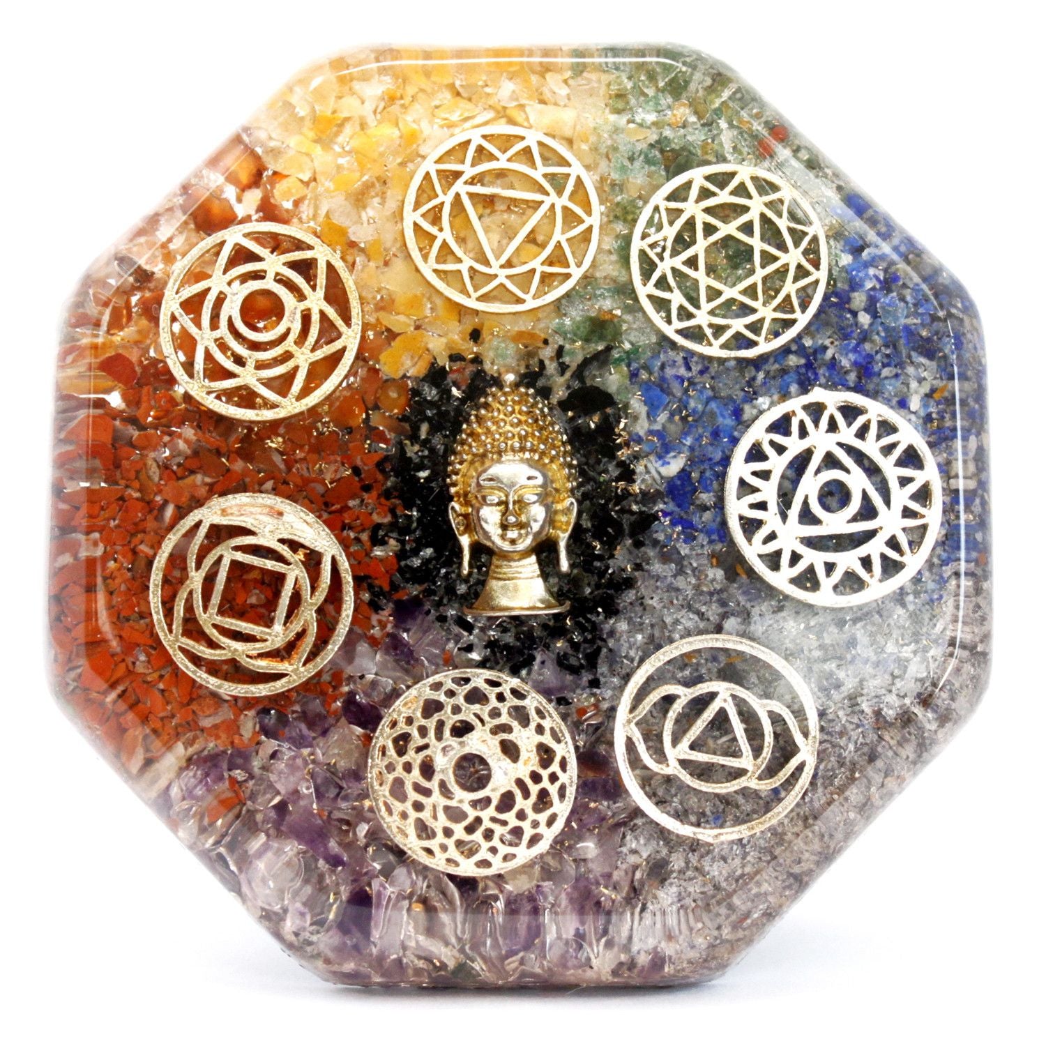 Orgonite Desk Power Pack - Buddha Chakra
