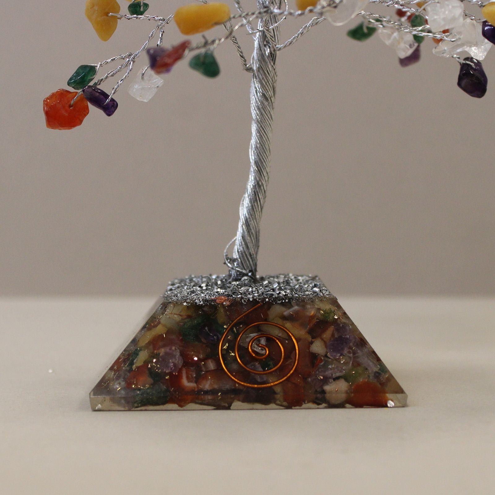 Lucky Tree with Orgonite Base