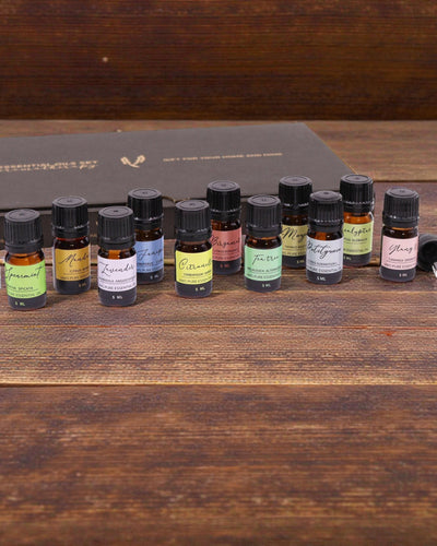Spring Awakening of Nature – Luxury Set of 12 Essential Oils 5 ml with Droppers