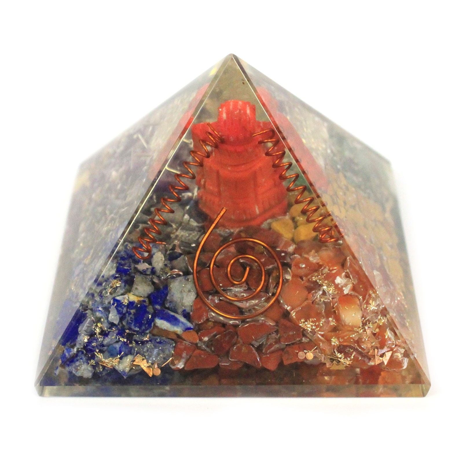 Magic Orgonite Pyramid Ganesh 70mm