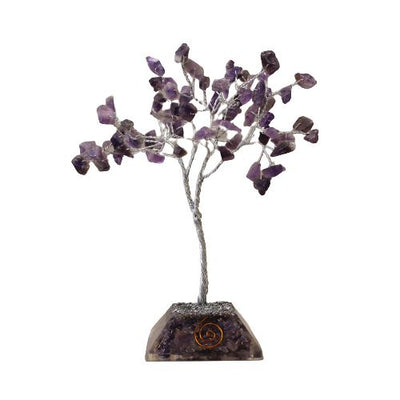 Amethyst Crystal Tree with Orgonite Base