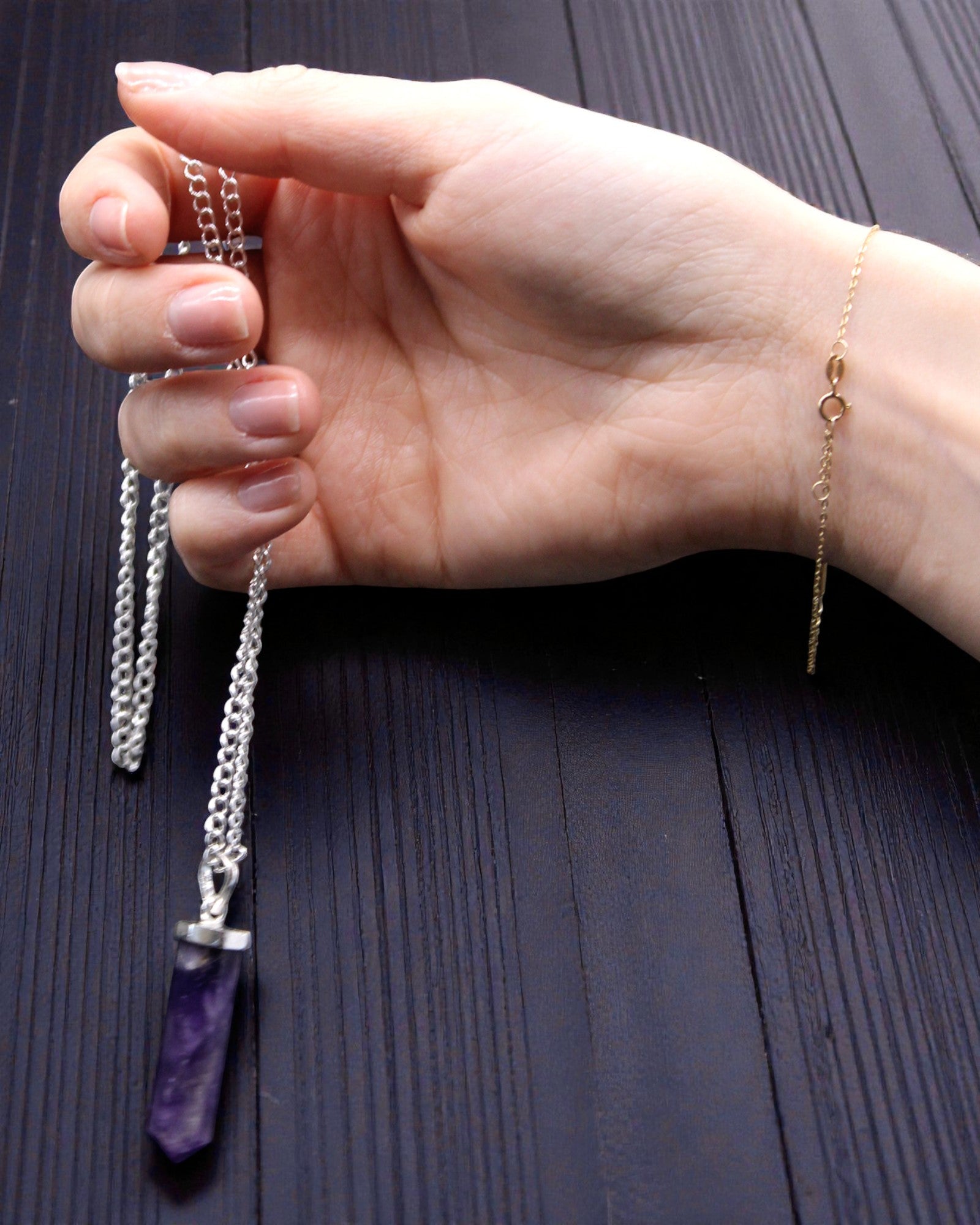 Obsidian Point – Classic Point Pendant Made of Black Agate