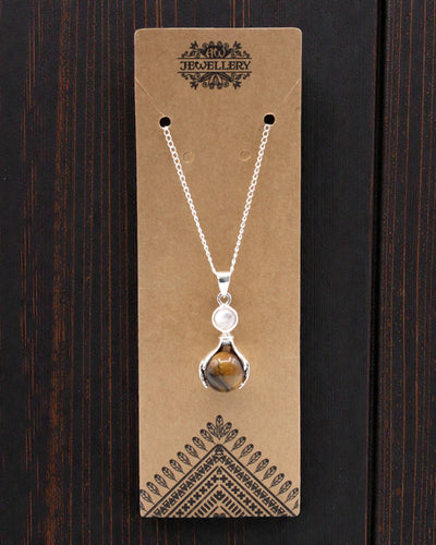 Crystal Hands – Healing Hands Tiger’s Eye Pendant