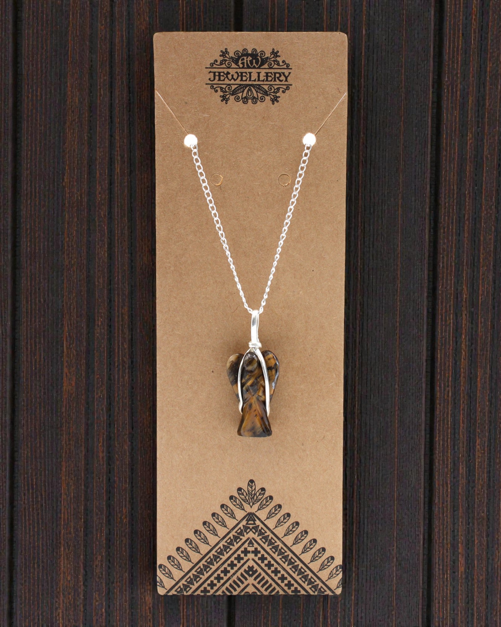 Guardian Spirit – Guardian Angel Pendant with Tiger’s Eye