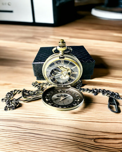 Exclusive Pocket Watch "Heritage" - Mechanical and Waterproof