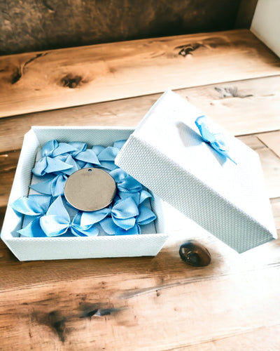 Round Stainless Steel Pendant for a gift with Personalization and engraving options