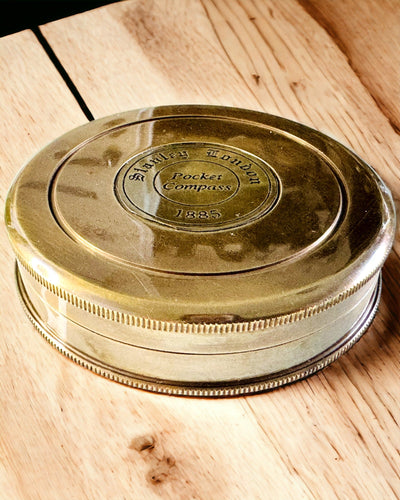 Sailing compass "Stanley Marine London" with personalization option, 2 variants to choose from