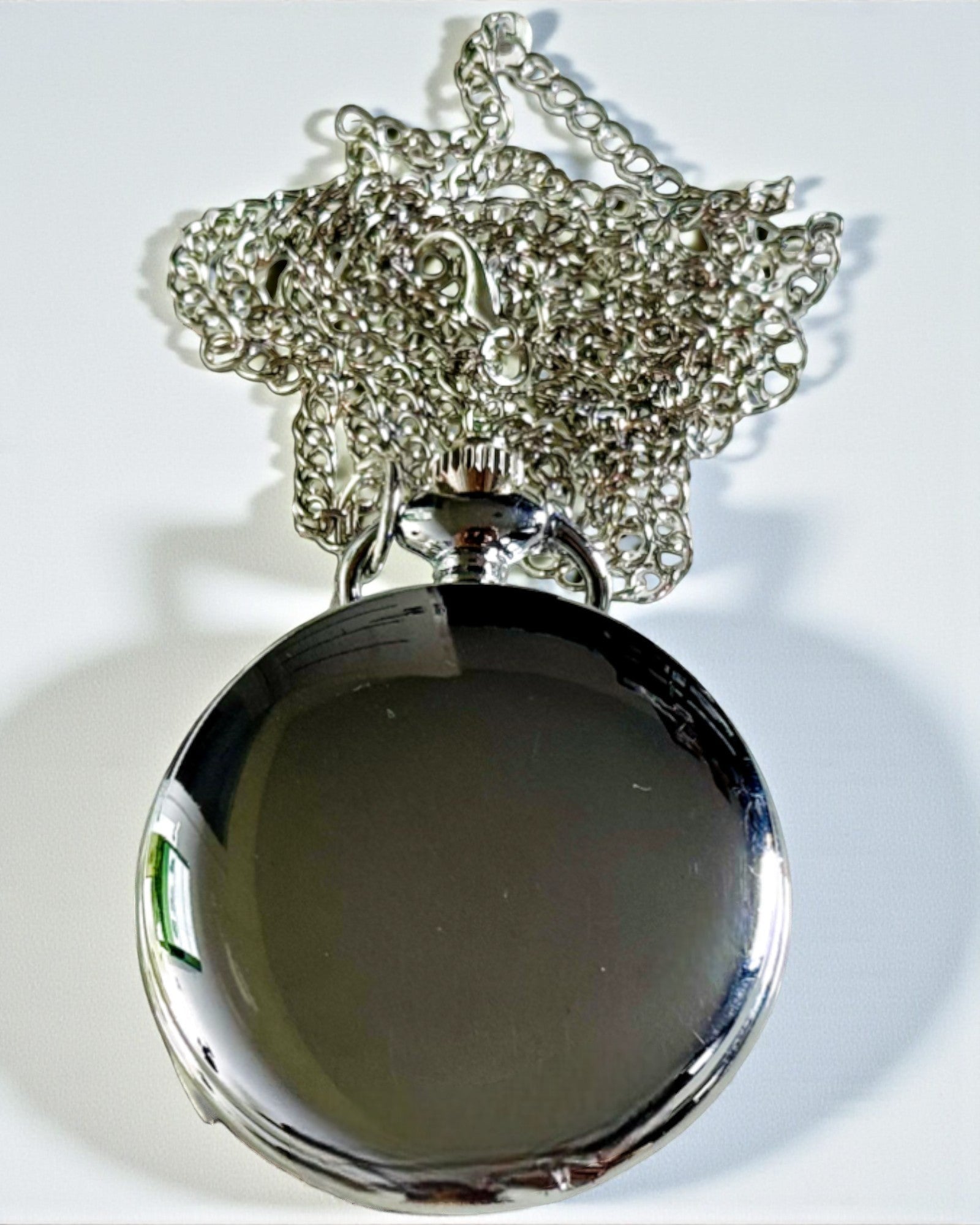 Classic Silver Pocket Watch with Engraving Option