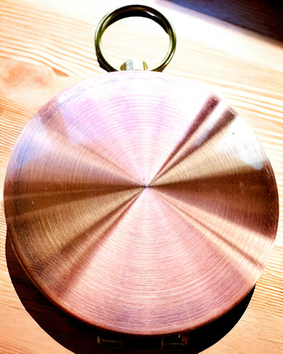 Rose Gold Compass - retro-style navigational tool – portable and precise instrument for determining direction for travelers and explorers. Engraving, personalization.