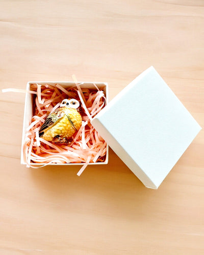 Charming Owl with Crystals - Jewelry Box with Custom Engraving Option, Gift