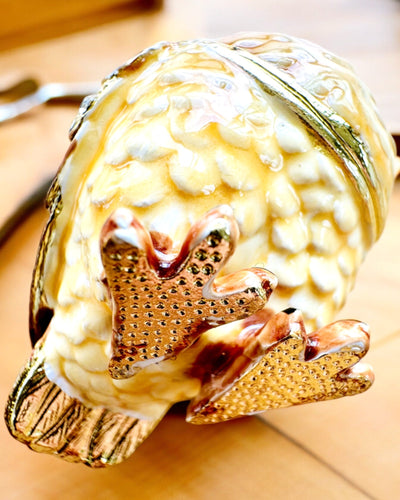 Charming Owl with Crystals - Jewelry Box with Custom Engraving Option, Gift