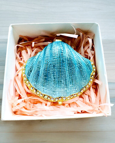 Treasure of Memories Shell - Jewelry Box with Custom Engraving Option, Gift