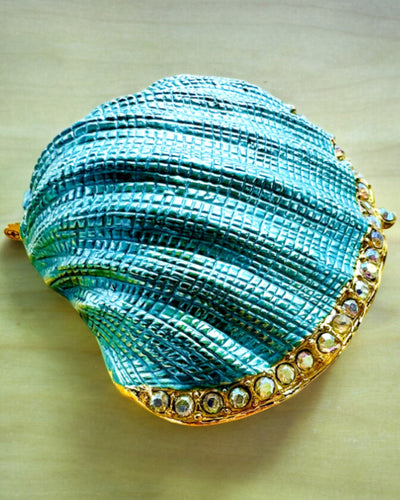 Treasure of Memories Shell - Jewelry Box with Custom Engraving Option, Gift