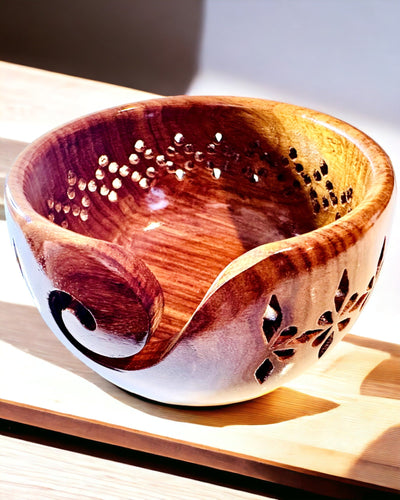Bowl "Indyjskie Rękodzieło" - Premium, Handcrafted with Engraving Option