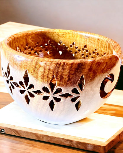 Bowl "Indyjskie Rękodzieło" - Premium, Handcrafted with Engraving Option