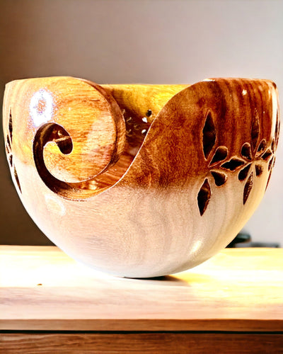 Bowl "Indyjskie Rękodzieło" - Premium, Handcrafted with Engraving Option