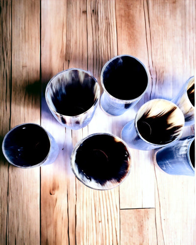 Handmade Small Cup with Engraving Option, Indian Glass Cup, personalization option for a gift, engraving. Dark color