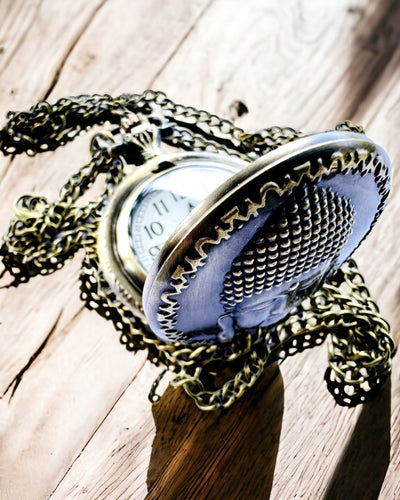 Pocket Watch "Buddha Time Elegance", personalization with engraving available