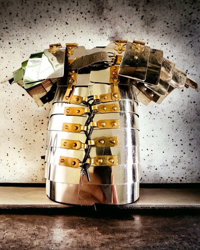 City Warrior Armor - Handcrafted, Engraving Available, Height Approximately 40 cm