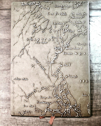 Sailing-themed "Nautica" notebooks with engraving personalization option, as a gift