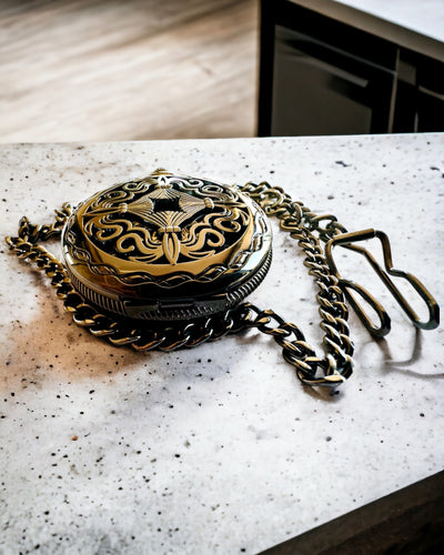 Pocket Watch "Time of Champions" - Premium Edition with Engraving Option