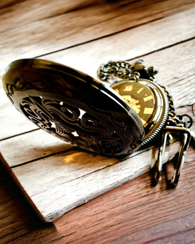 Pocket Watch "Time of Champions" - Premium Edition with Engraving Option
