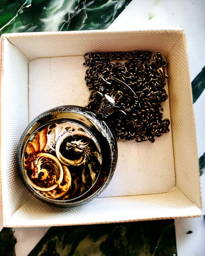 "Dragon Aura" Pocket Watch with Personalization Option