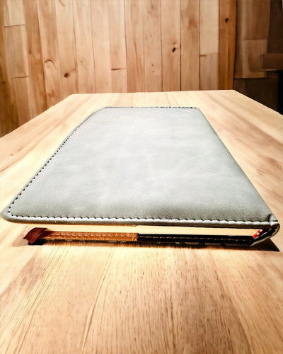 Exclusive Notebook, PU Leather, A5 with Combination Lock - "Secret Journal", personalization with engraving